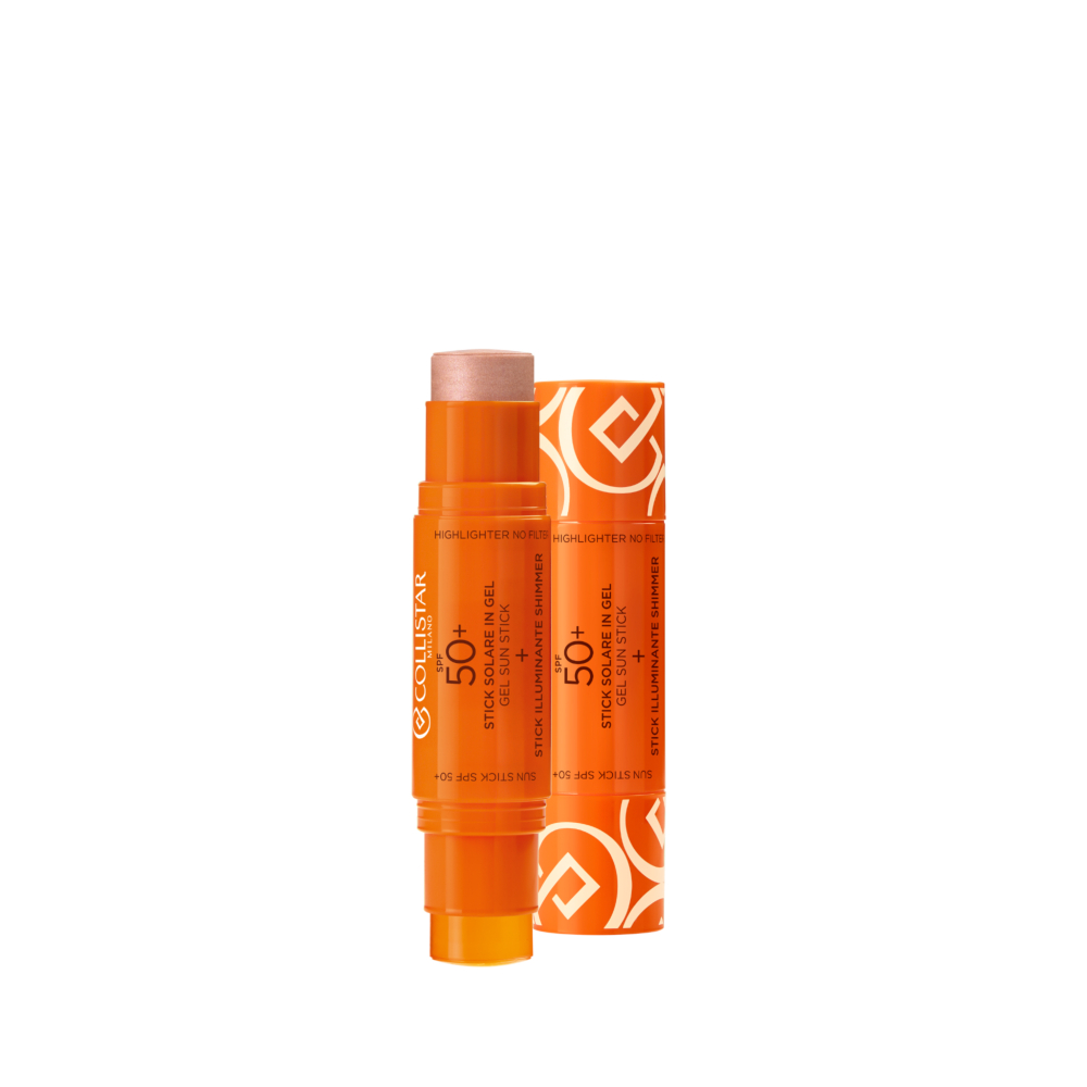 STICK SOLARE IN GEL SPF50+
+ STICK ILLUMINANTE SHIMMER