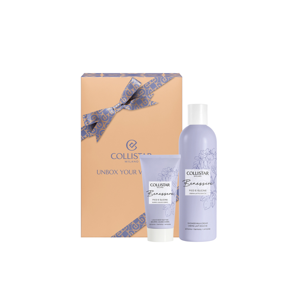 COFANETTO BENESSERE FICO E GLICINE