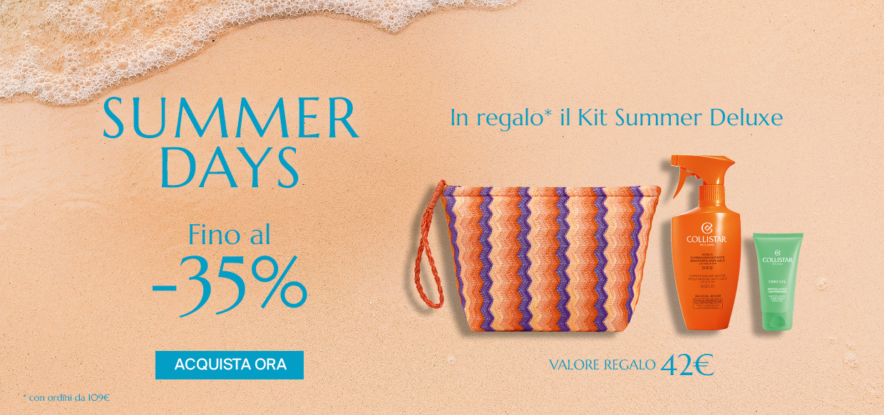 Summer Days Collistar Omaggio Prodotto